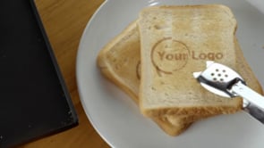 Single Toast with Plate