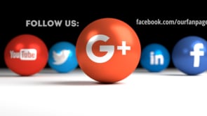Social Icons Balls Black Googleplus