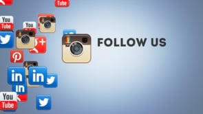 Social Icons Floating Instagram